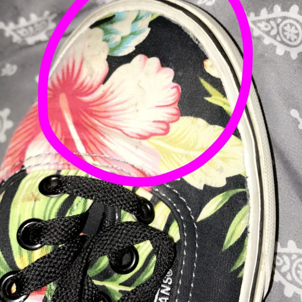 Floral vans